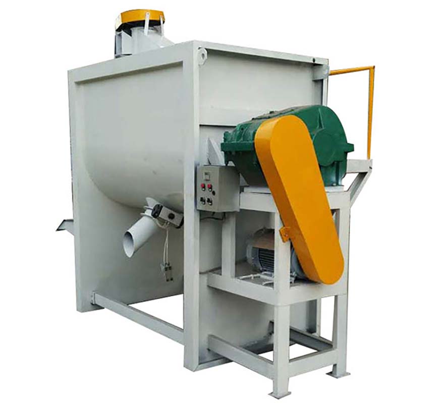 混合卧式搅拌机