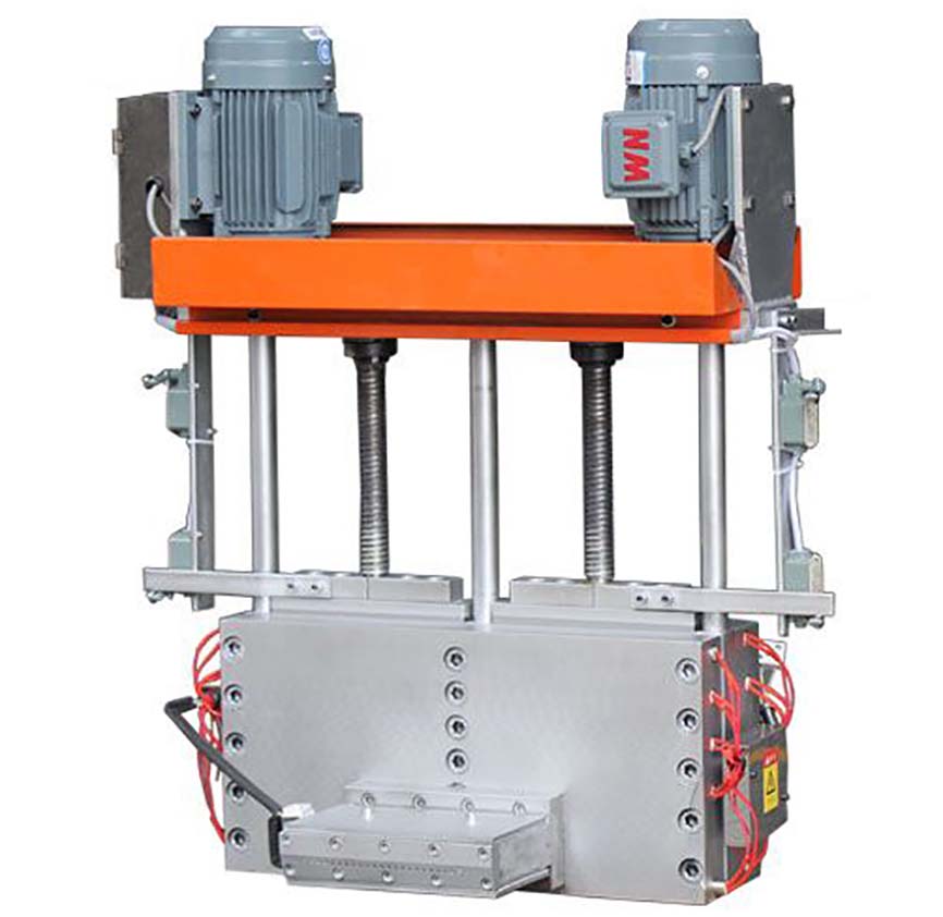 出丝电动双模头换网器